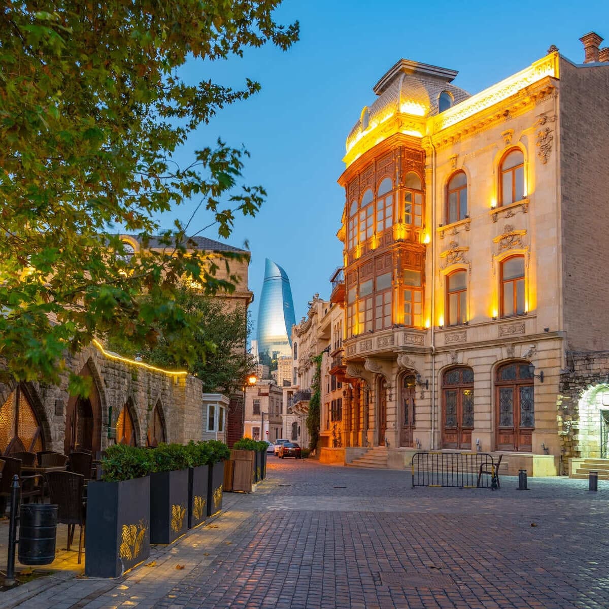 The Old City Of Baku, Azerbaijan