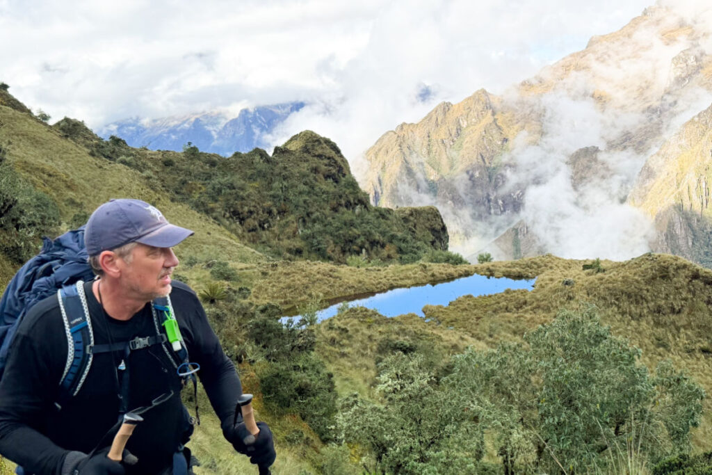 Tim Fox (Tyler Fox's Dad) hiking the Inca Trail in Peru
