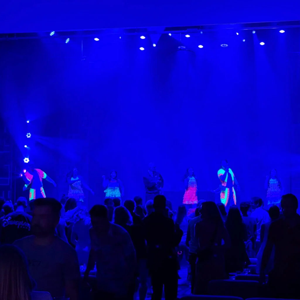 Entertainment at Club Med Québec-Charlevoix. Photo by Tyler Fox