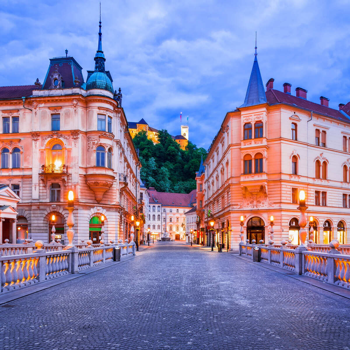 Ljubljana Old Town, Slovenia