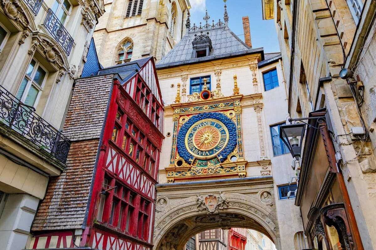 Astronomical Clock In Rouen, France