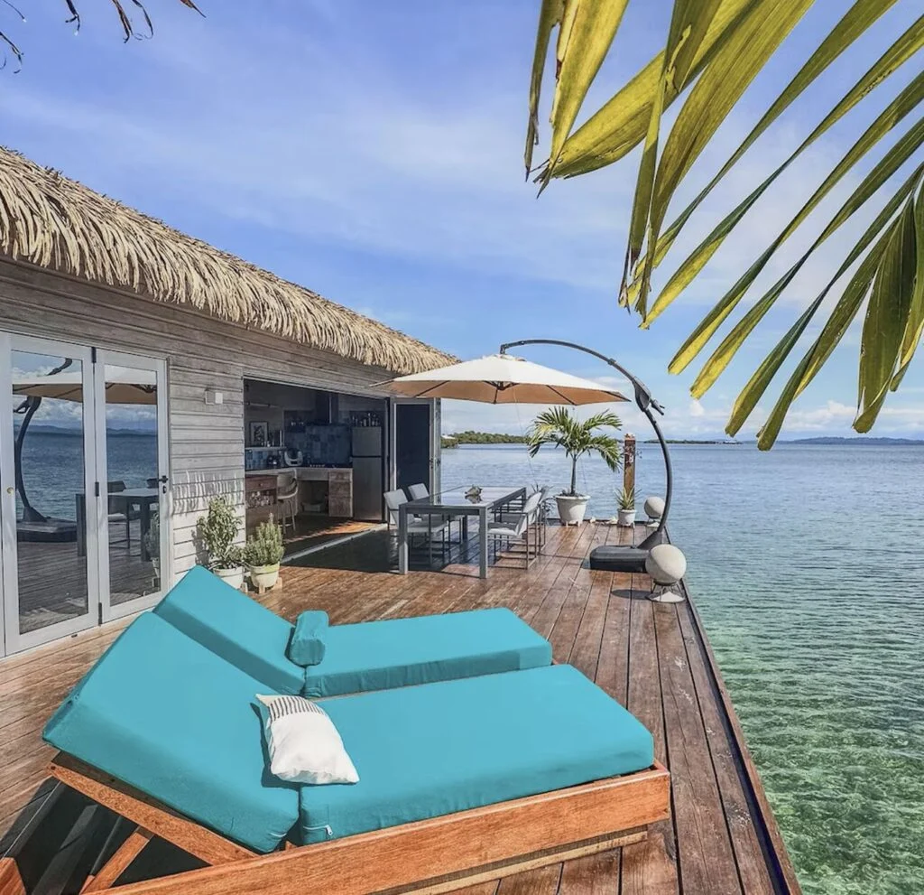Overwater Bungalow Deck