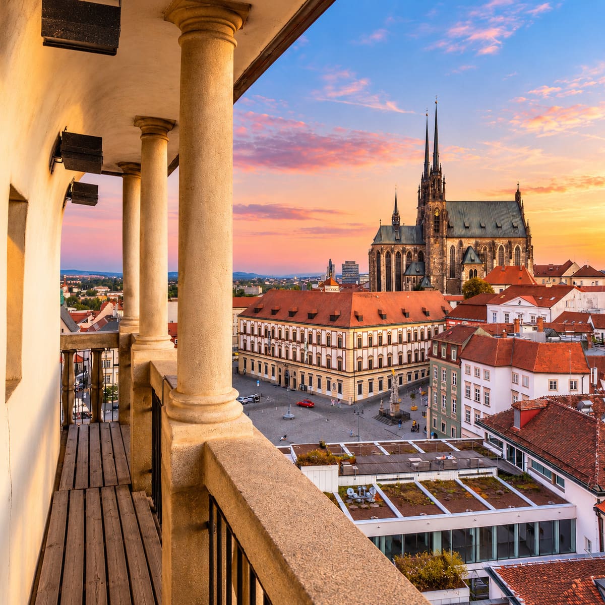 Brno City Center In Czechia