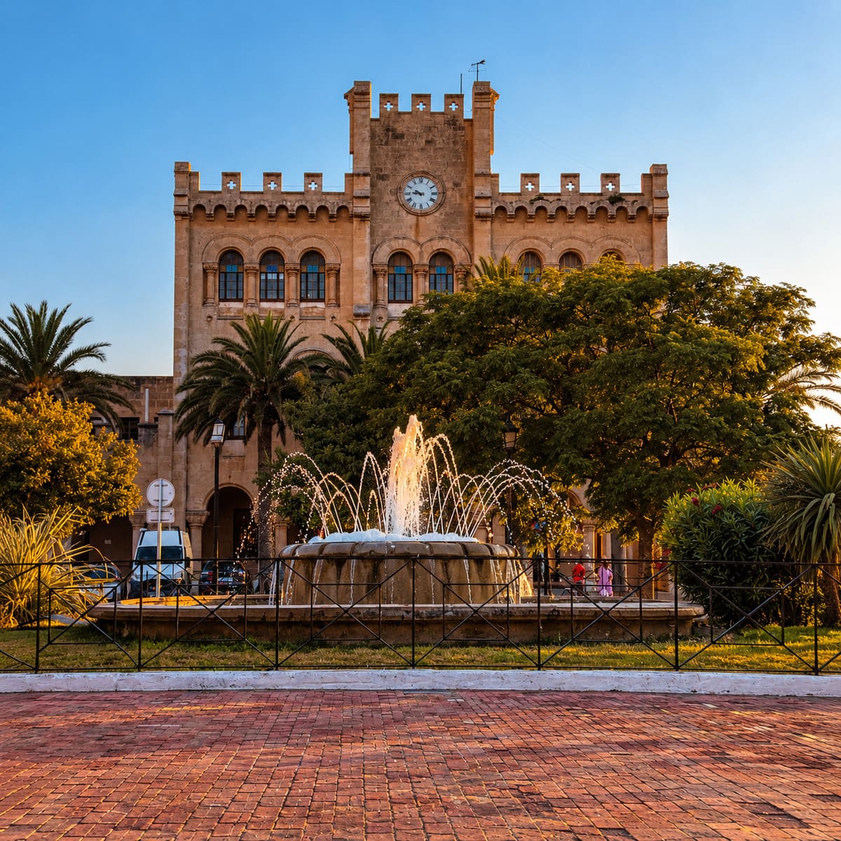 The Town Hall In Ciutadella de Menorca, Spain