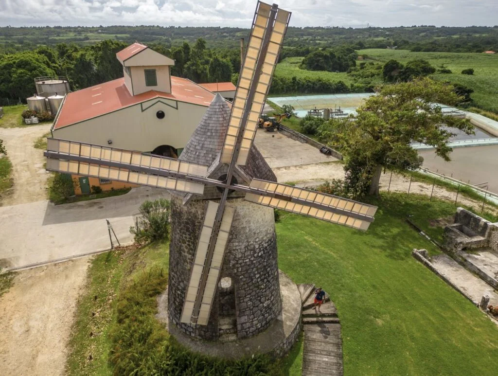 Guadeloupe, Habitation Bellevue rum distillery at Marie Galante