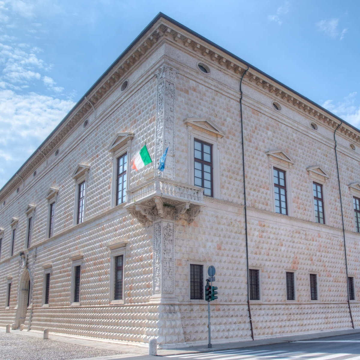Palazzo dei Diamanti In Ferrara, Italy