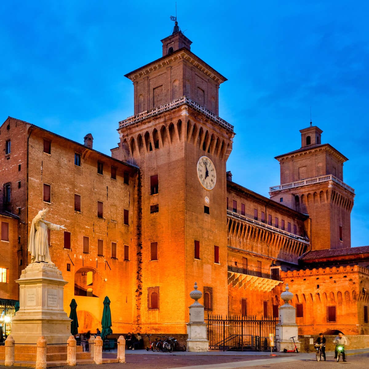 Castello Estense In Ferrara, Italy