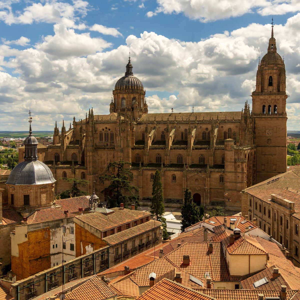 The Historic Sandstone Center Of Salamanca, Spain
