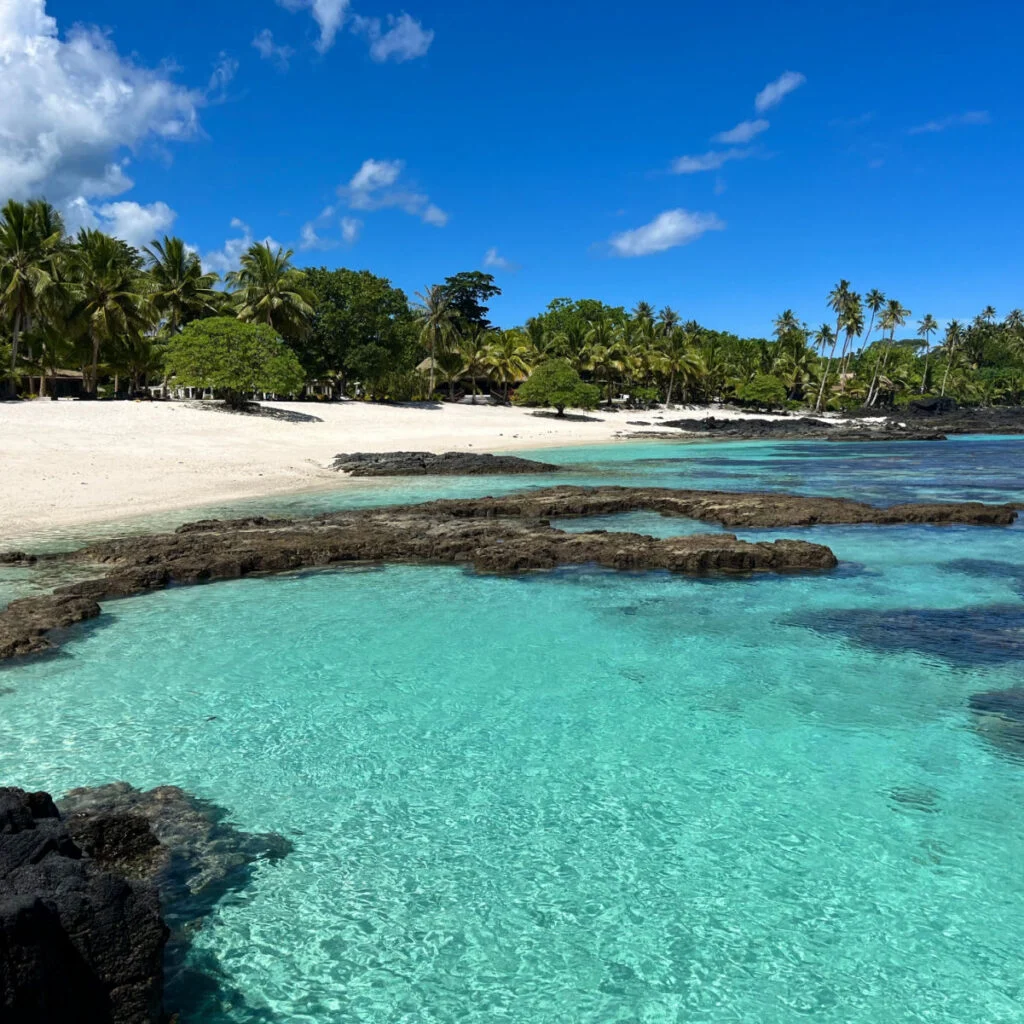 ‘Return to Paradise’ beach - a little slice of paradise on the island of Samoa