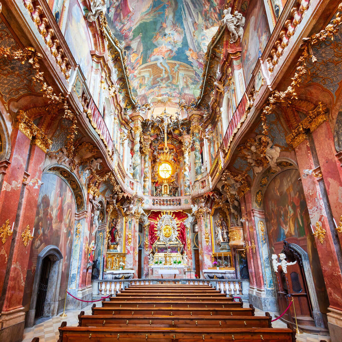 Asamkirche In Munich, Germany