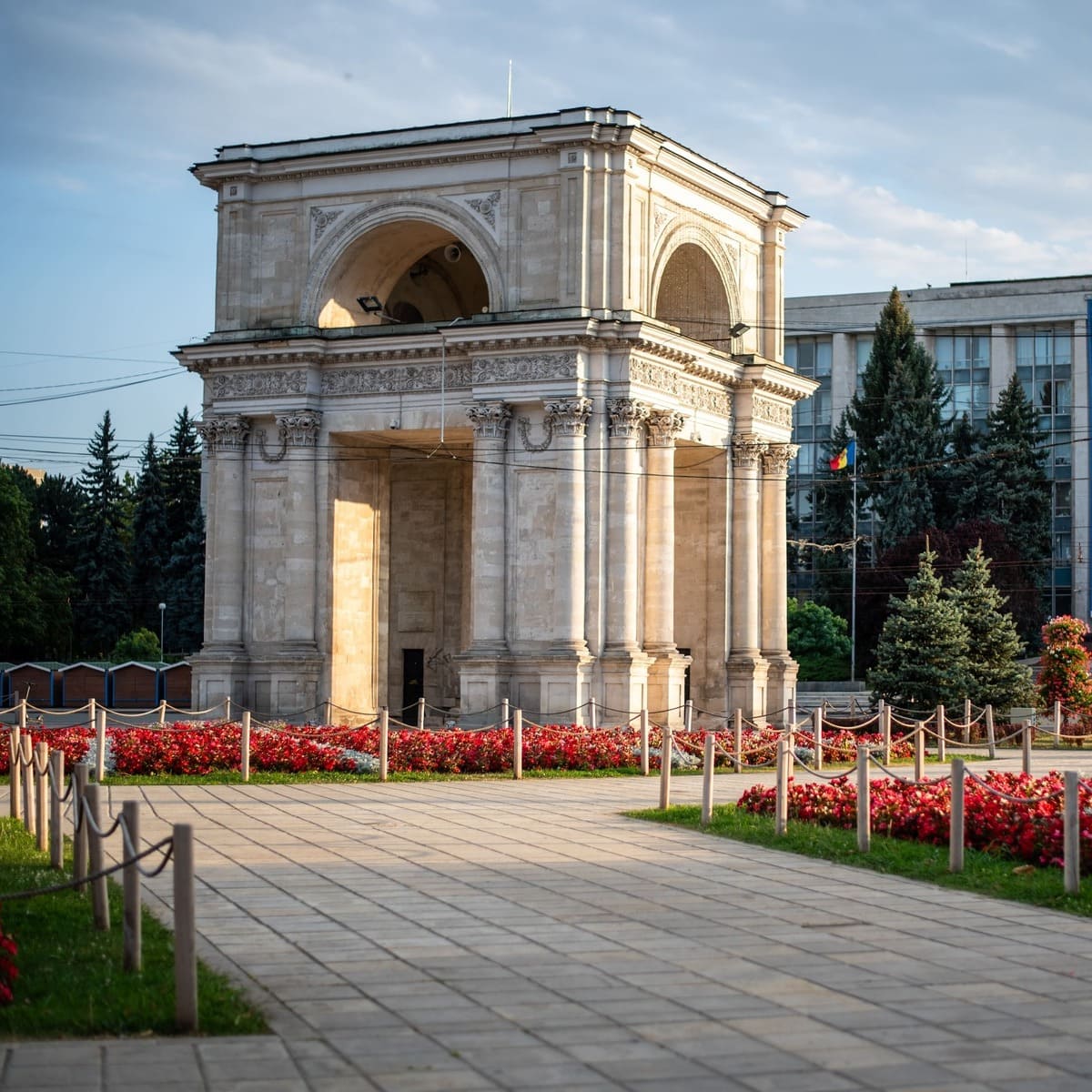 Triumph Arc In Chisinau, Moldova