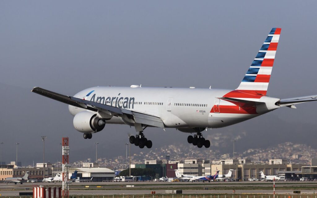 PLane landing